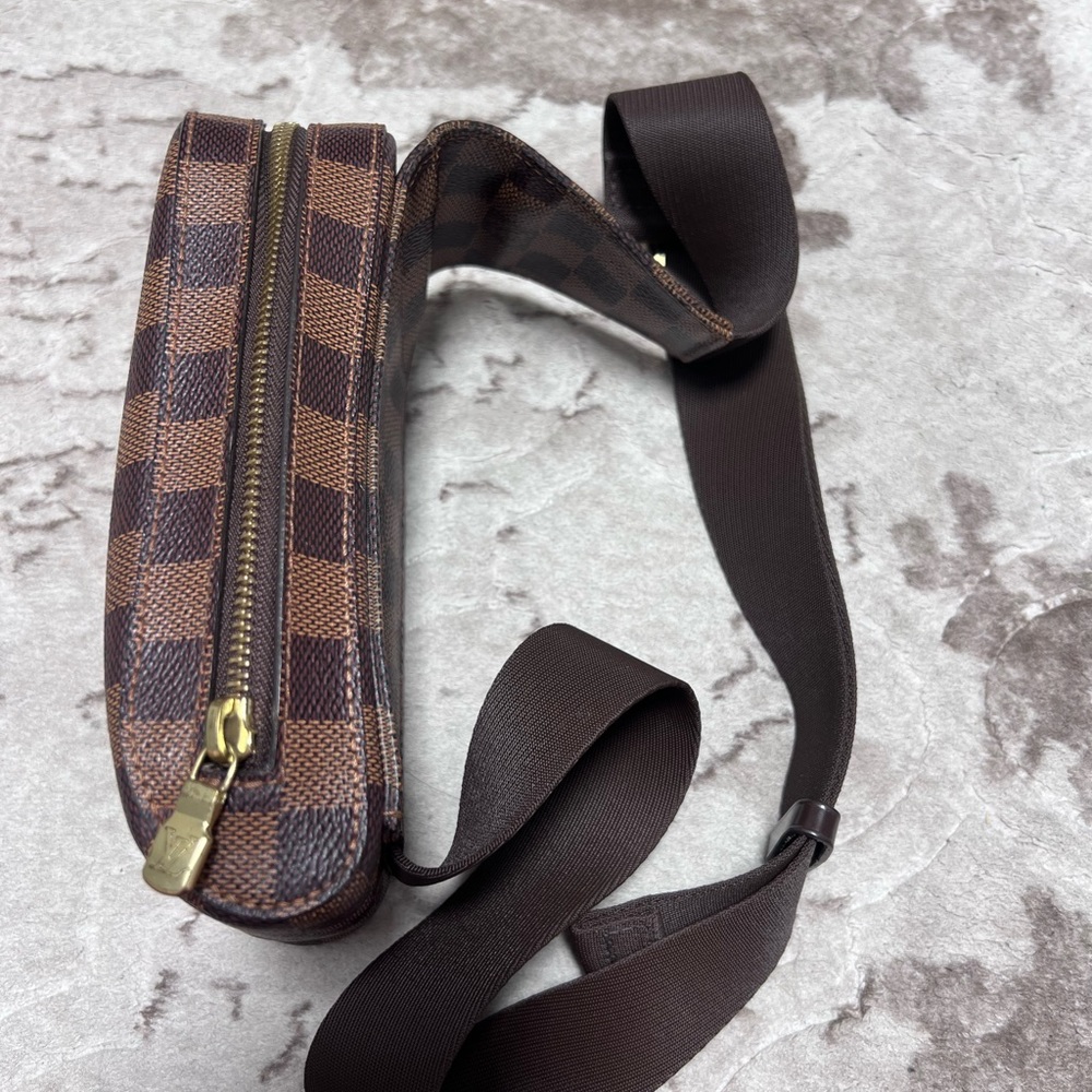 Louis Vuitton Geronimos Belt Bag & Fanny Pack Brown Canvas Damier - Picture 3 of 5